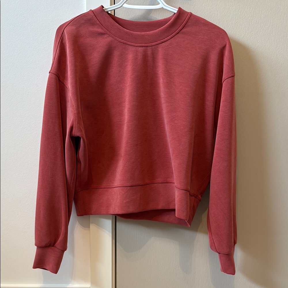 Lululemon Athletica Red Sweatshirt